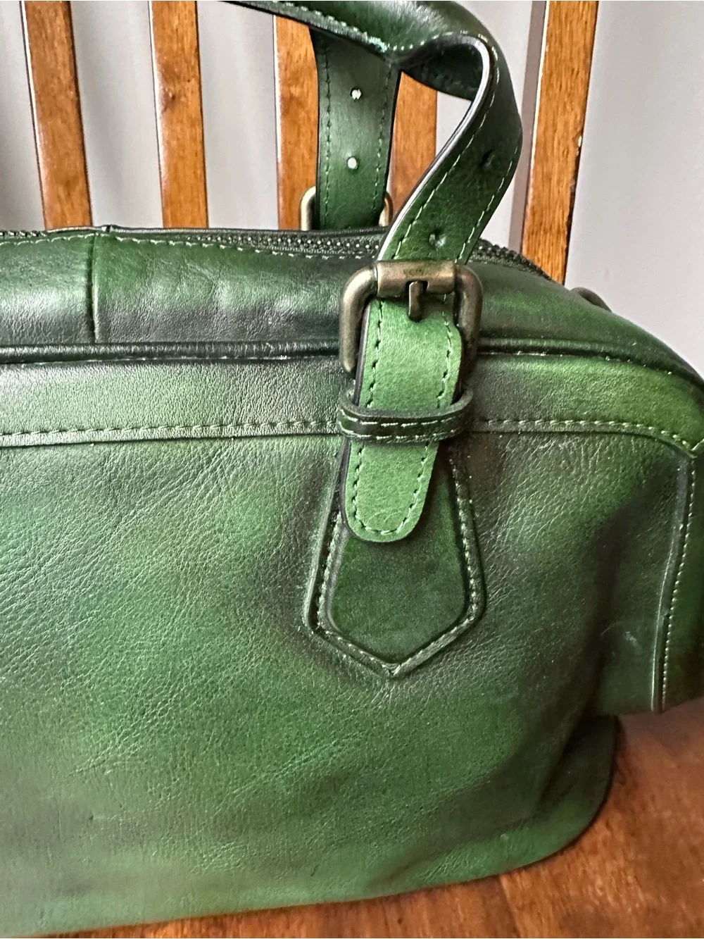 IVTG Real Leather Shoulder Bag NWT